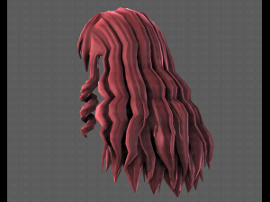 3d hair style for girl v96 3D मॉडल