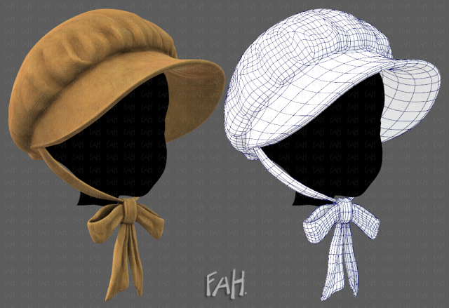 cap v09 3D मॉडल .c4d .max .obj .3ds .fbx .stl .blend 