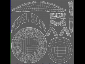 кришка v09 3D Модель