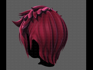 3d hair style for boy v77 Model 3D