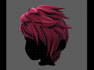 3d hair style for boy v77 Model 3D