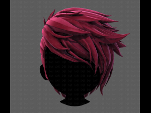 3d hair style for boy v77 Model 3D