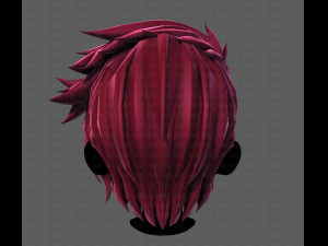 3d hair style for boy v77 Model 3D
