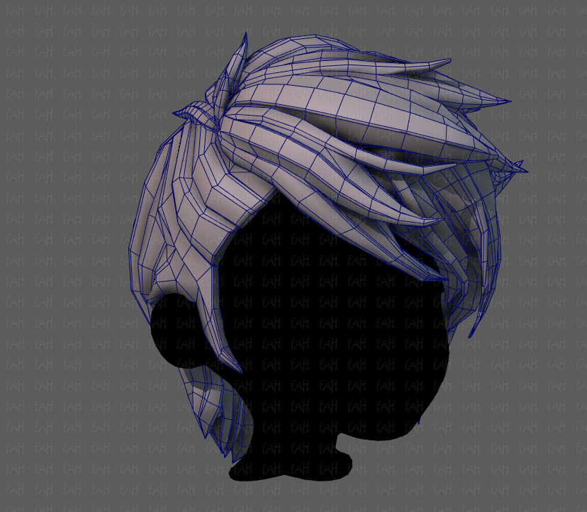 3D Hair style for boy V37 3D Model $15 - .unknown .3ds .dae .fbx