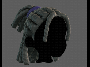 3d hair style for boy v78 3D Модель