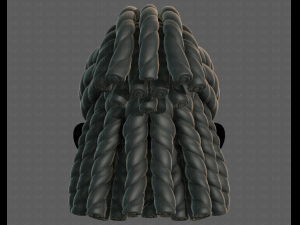 3d hair style for boy v78 3D Модель