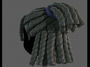 3d hair style for boy v78 3D Модель