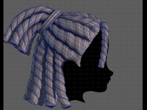 3d hair style for boy v78 3D Модель