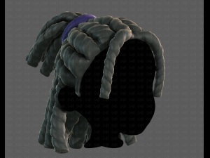 3d hair style for boy v78 3D Модель