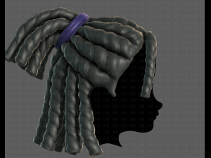 3d hair style for boy v78 3D Модель