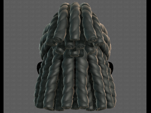 3d hair style for boy v78 3D Модель