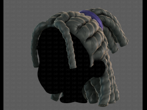 3d hair style for boy v78 3D Модель