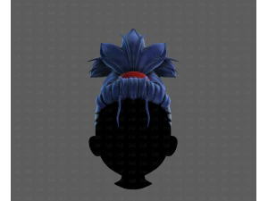 3d hair style for boy v79 3D Model