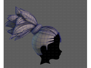 3d hair style for boy v79 Modelo 3D