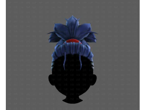 3d hair style for boy v79 3D Model