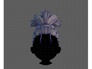 3d hair style for boy v79 3D Model