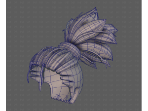 3d hair style for boy v79 Modelo 3D
