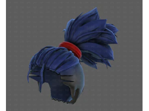 3d hair style for boy v79 3D Model