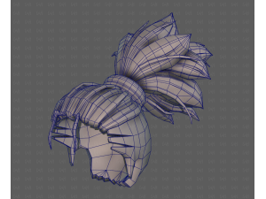 3d hair style for boy v79 Modelo 3D