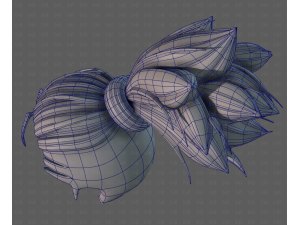 3d hair style for boy v79 Modelo 3D