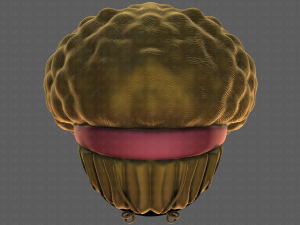 3D Hair style for girl V97 Model 3D