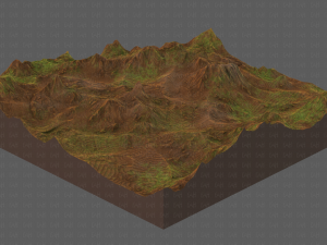 Terrain V06 Modello 3D