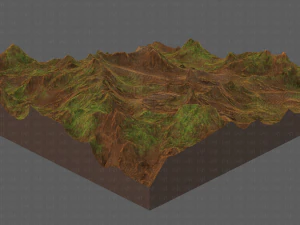 Terrain V06 3D Model