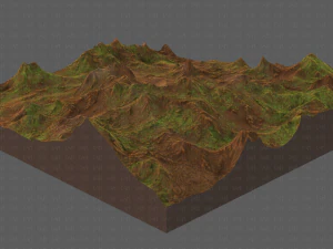 Terrain V06 3D Model