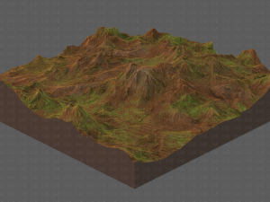 Terrain V06 Modello 3D
