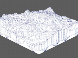 Terrain V06 Modello 3D