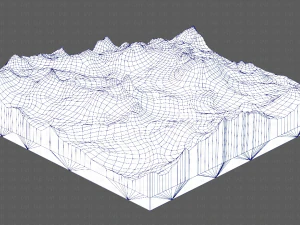 Terrain V06 3D Model