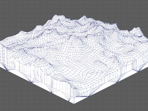 Terrain V06 Modello 3D