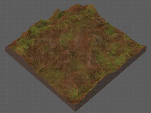 Terrain V06 3D Model