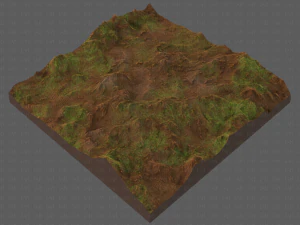 Terrain V06 3D Model