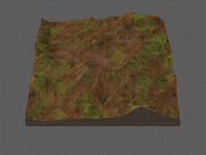 Terrain V06 3D Model