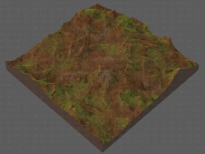 Terrain V06 3D Model