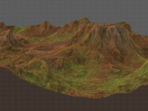 Terrain V06 Modello 3D