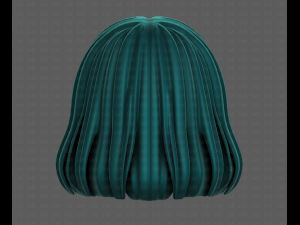 3D Hair style for girl V99 Model 3D