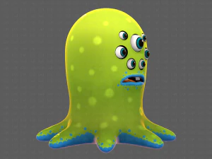 Monster V01 3D Model