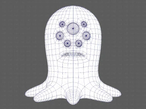 Monster V01 3D Model