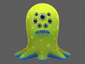 Monster V01 Modello 3D