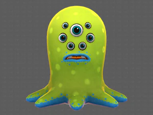 Monster V01 3D Model