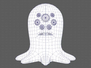 Monster V01 3D Model