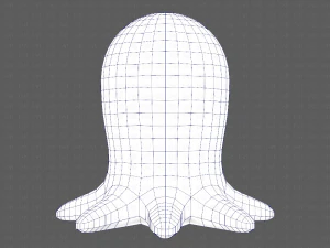 Monster V01 3D Model