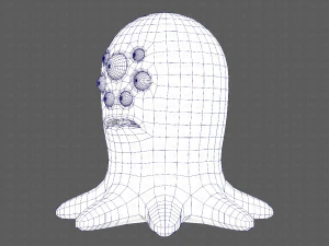 Monster V01 3D Model