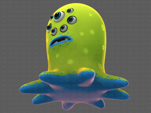 Monster V01 Modello 3D