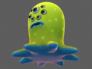 Monster V01 3D Model