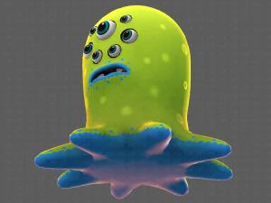 Monster V01 3D Model