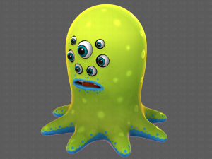 Monster V01 Modello 3D