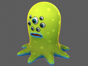 Monster V01 3D Model